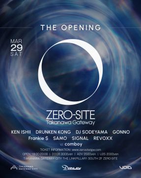 ZERO-SITE Takanawa Gateway THE OPENING