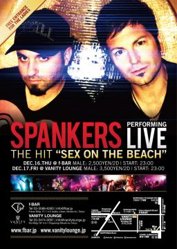 SPANKERS PERFORMING LIVE THE HIT "SEX ON THE BEACH"@VANITY LOUNGE