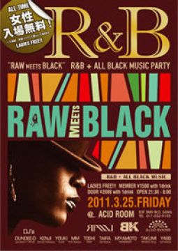 RAW meets BLACK