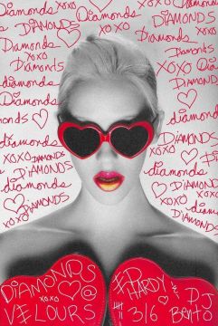 "Diamonds" Supported by Ed Hardy