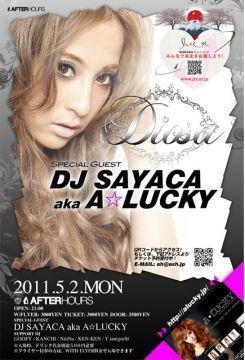 Diosa　DJ SAYACA aka A☆LUCKY