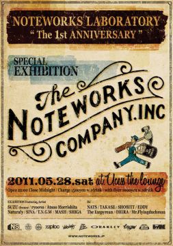 NOTEWORKS LABORATORY the 1st Anniversay