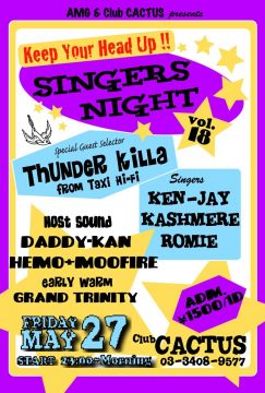 Singers Night vol.18『Keep Your Head Up!』