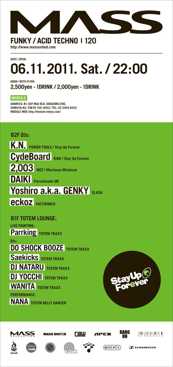 MASS  - Funky / Acid techno -