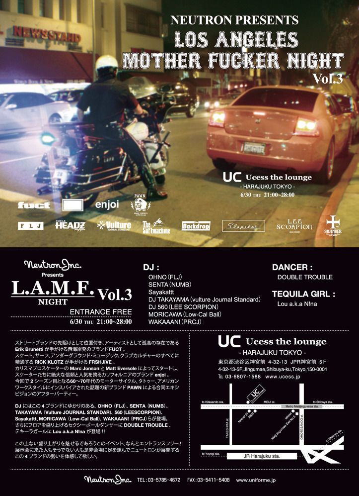 LOS ANGELES MOTHER FUCKER NIGHT Vol.3