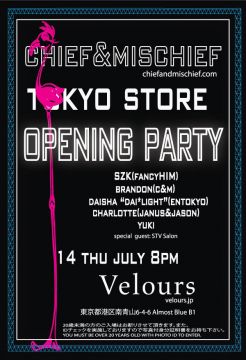 chief＆mischief host "Y Knot!!"