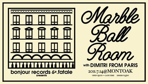 "marble ball room" with Dimitri From Paris