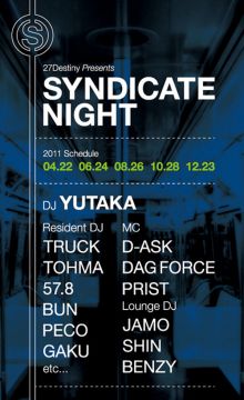 SYNDICATE NIGHT / 8.26 FRI
