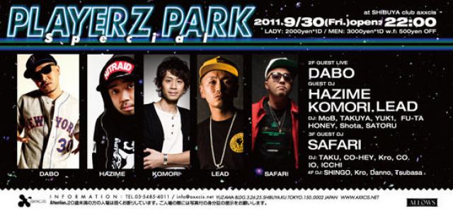 PLAYERZ PARK SPECIAL!!!