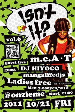 isn't it? vol.6 feat. m.c.A・T