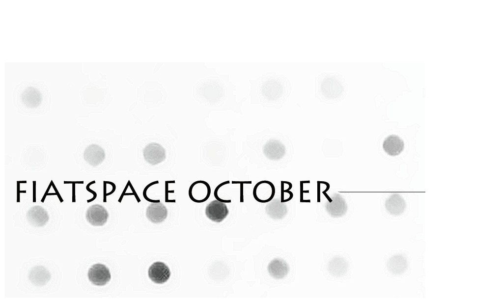 FIAT SPACE OCTOBER