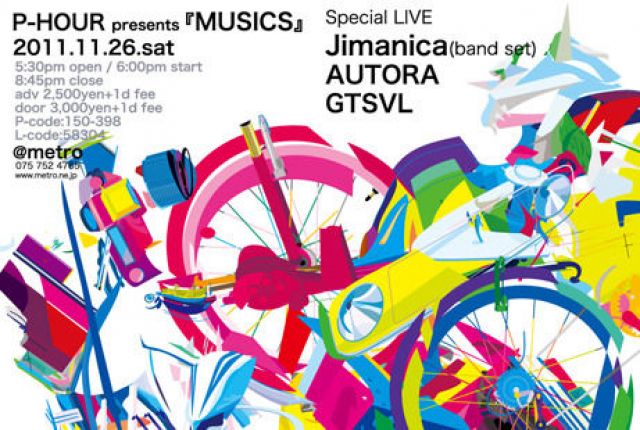 P-HOUR presents 『MUSICS』