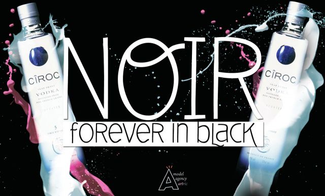 "NOIR" Supported by Ciroc