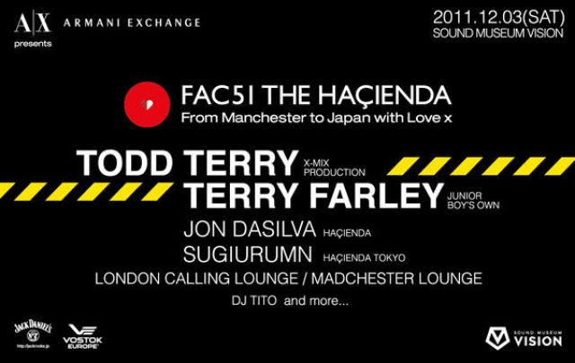 FAC51 THE HACIENDA - From Manchester to Japan with Love x -