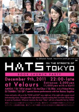 "HATS ON THE STREETS OF TOKYO" BOOK LRUNCH PARTY