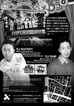 SHOW TIME -EVERY WEDNESDAY-