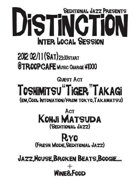 DiSTiNCTiON - INTER LOCAL SESSION