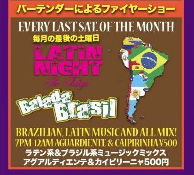 LATIN NIGHT & BALADA BRAZIL