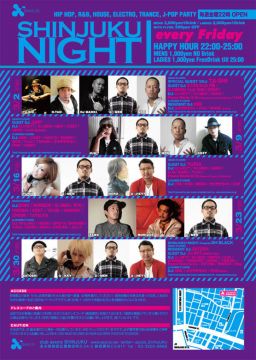 SHINJUKU NIGHT Presents DH BLACK