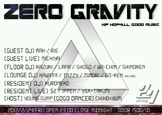 Zero Gravity / 2.24 FRI