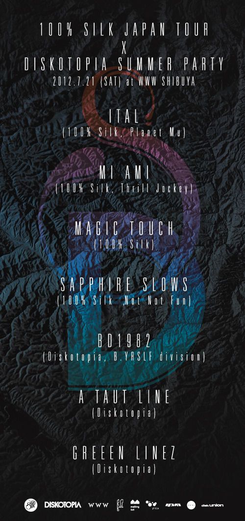 100% Silk JAPAN Tour x Diskotopia Summer Party