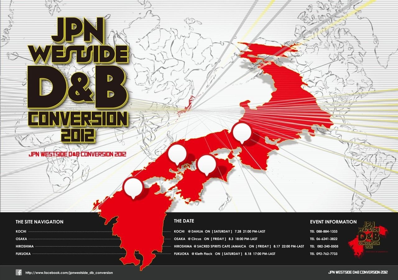 JPN WESTSIDE D'N'B CONVERSION 2012