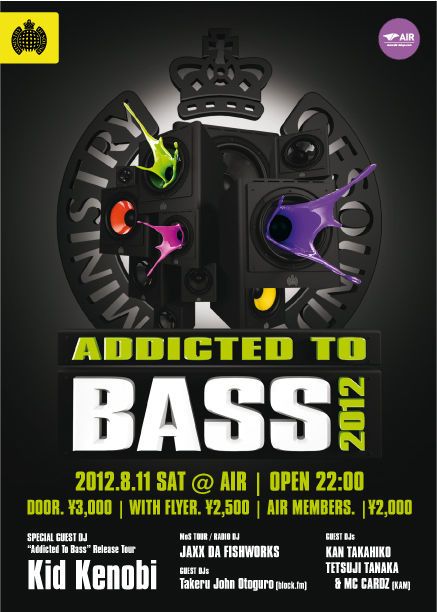 Ministry of Sound "Addicted To Bass" Release Tour 2012