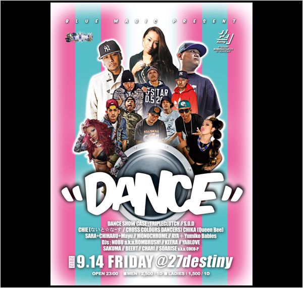 DANCE / 9.14 FRI