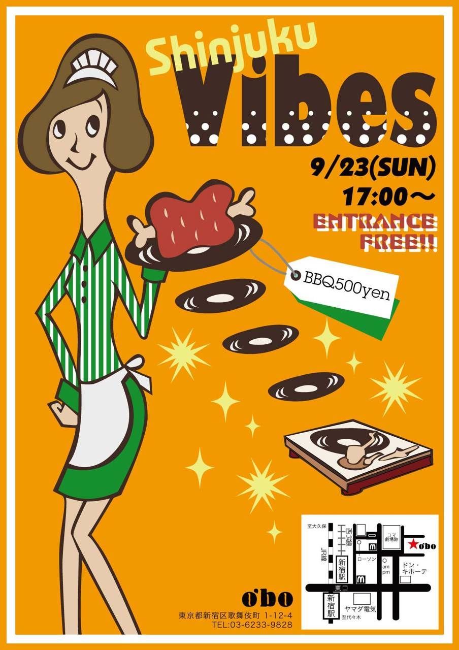 Shinjuku Vibes〜歌舞伎町OPEN AIR BBQ×MUSIC PARTY〜