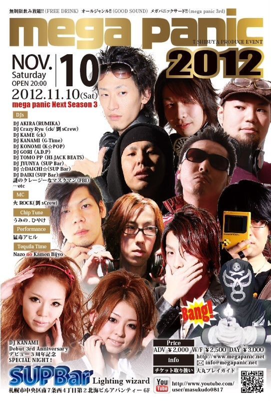 mega panic 2012
