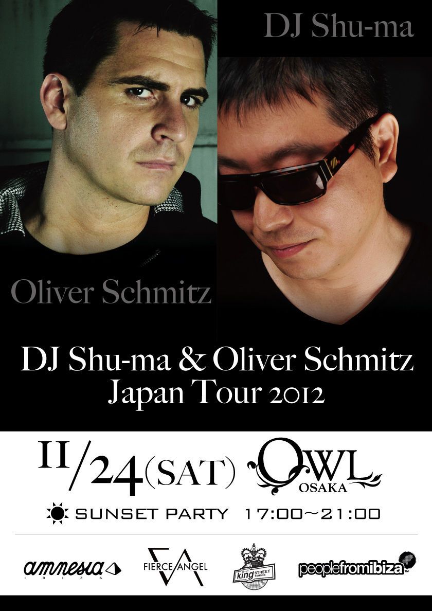 DJ Shu-ma & Oliver Schmitz Japan Tour 2012
