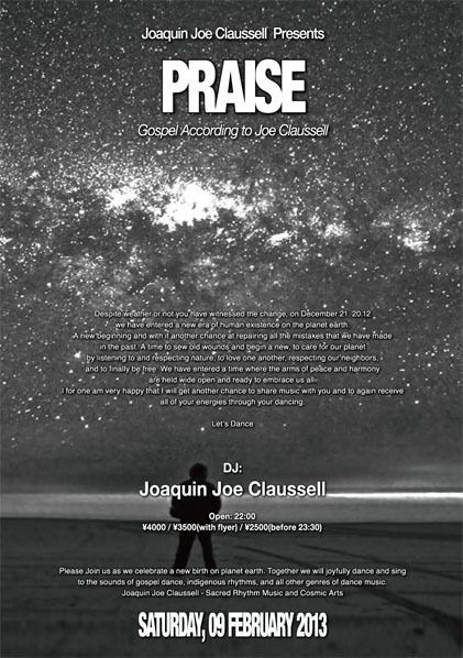 Joaquin Joe Claussell Presents "Praise"