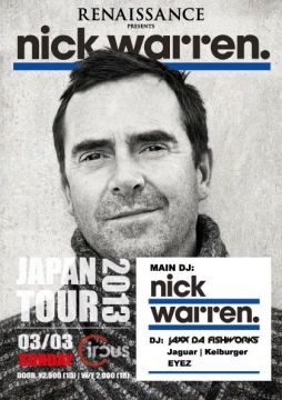 NICK WARREN JAPAN TOUR 2013