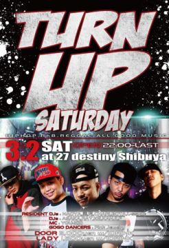 TURN UP SATURDAY / 3.2 SAT