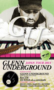 GLENN UNDERGROUND JAPAN TOUR 2013