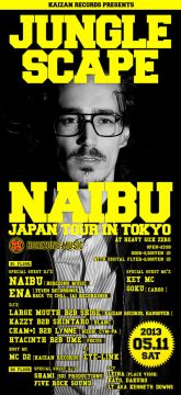 JUNGLE SCAPE NAIBU Japan Tour In Tokyo 