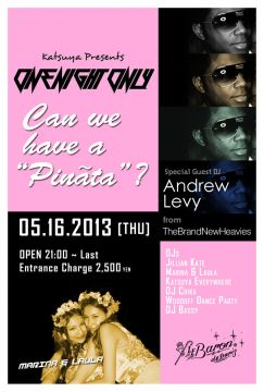 One Night Only -Can we have a Pinata-