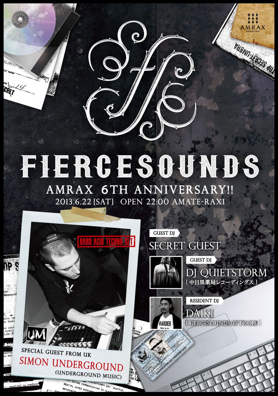 FIERCESOUNDS　amate-raxi 6th anniversary DAY 2