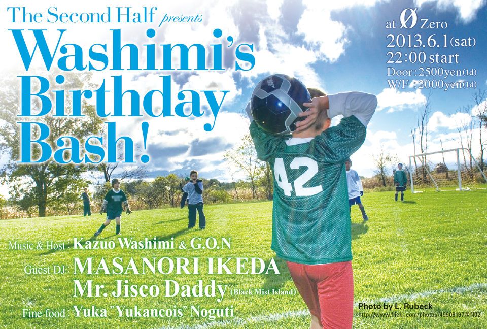 The Second Half Washimi’s Birthday Bash!