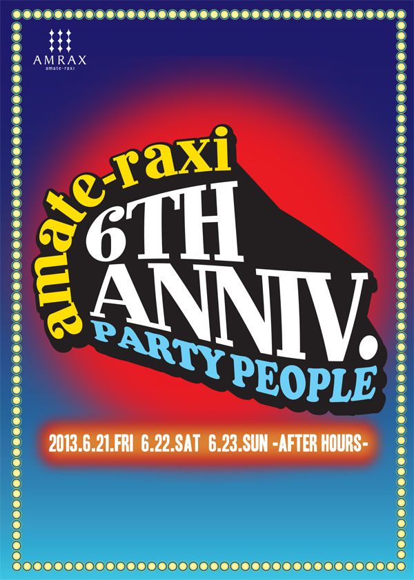dualism amate-raxi 6th anniversary DAY 3 〜AFTER HOURS〜