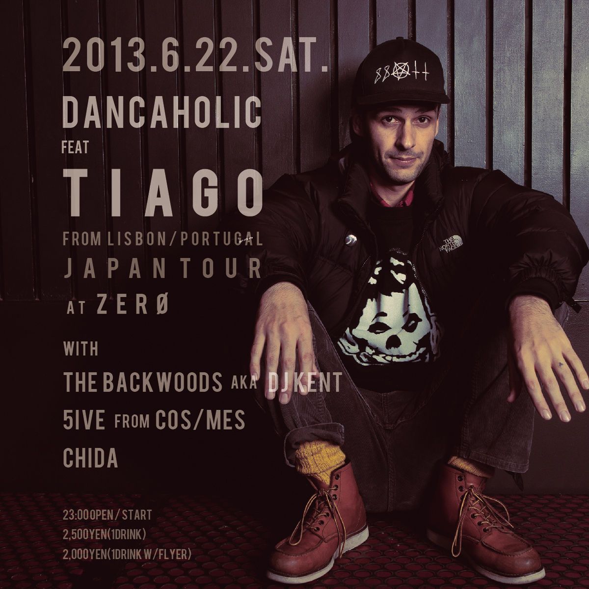 DANCAHOLIC feat. TIAGO JAPAN TOUR 2013 at ZERO