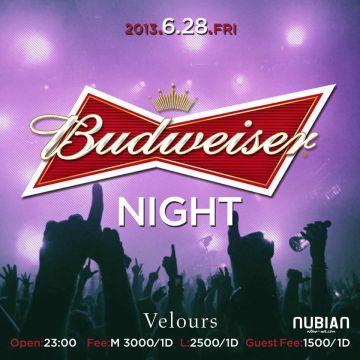 BUDWEISER　NIGHT