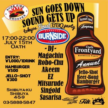 T19 presents BBQ Party "BURNSIDE"