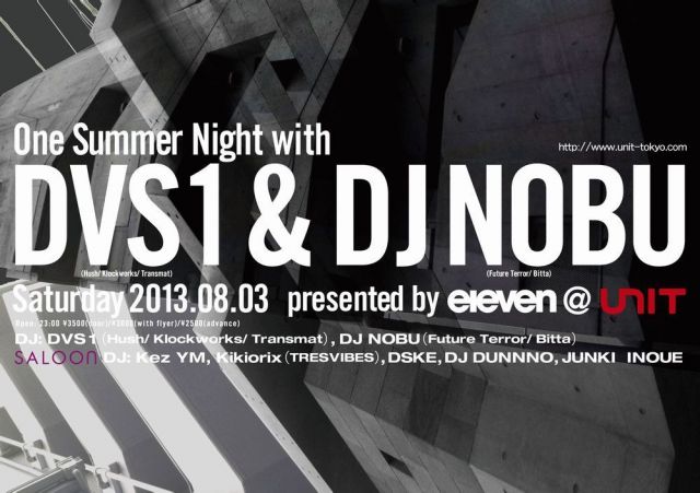 One Summer Night with DVS1 & DJ NOBU