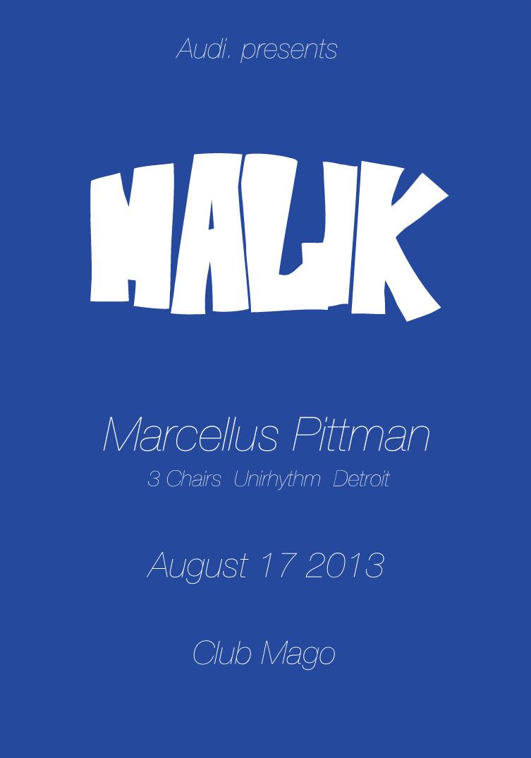 Marcellus Pittman Japan Tour 2013 - audi. -