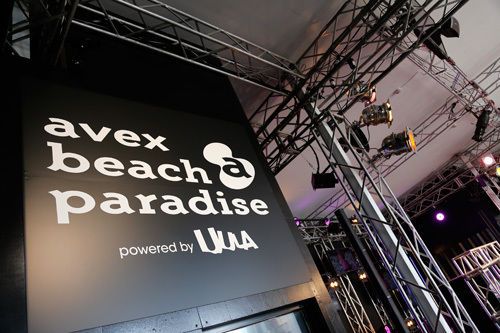 『the SHIRO×KURO at beach』@avex beach paradise  由比ケ浜海岸