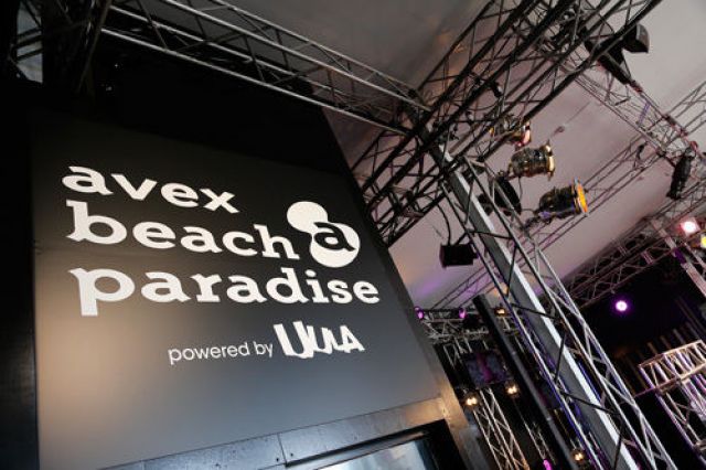 『the SHIRO×KURO at beach』@avex beach paradise  由比ケ浜海岸