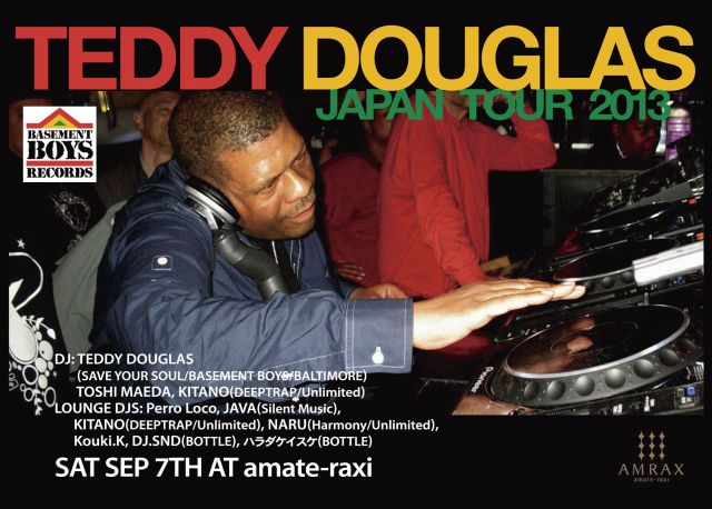 TEDDY DOUGLAS JAPAN TOUR 2013