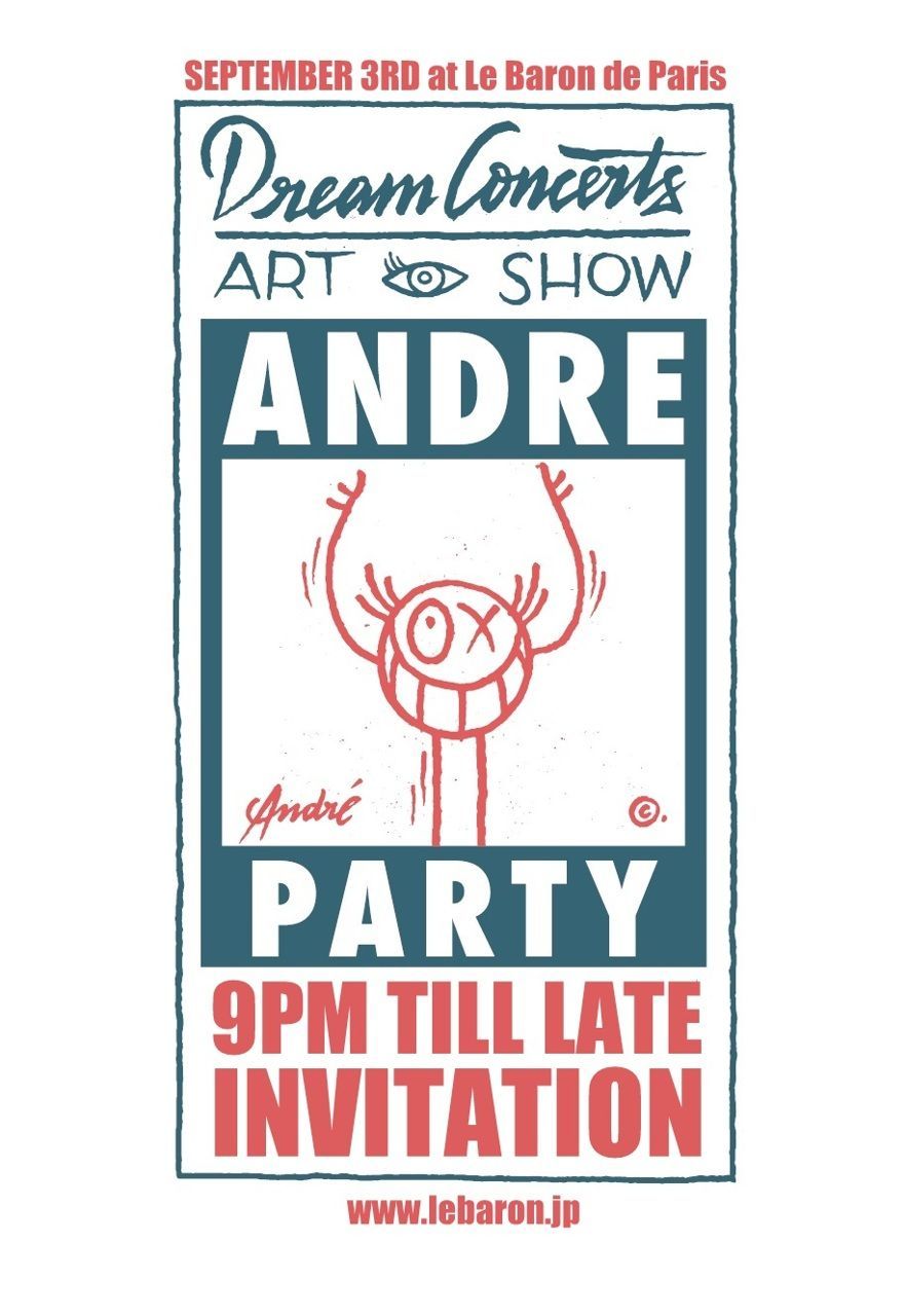 ANDRE DREAM CONCERT EXHIBITION OPENING After Party