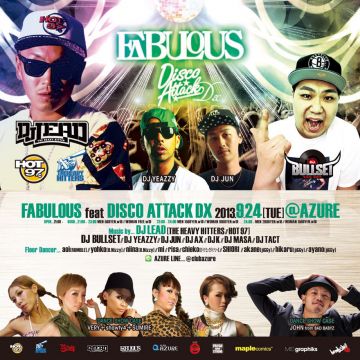 FABULOUS × DISCO ATTACK DX
